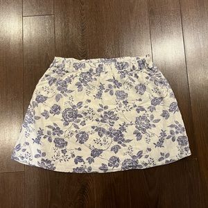 Vintage floral pencil skirt size M - great condition
